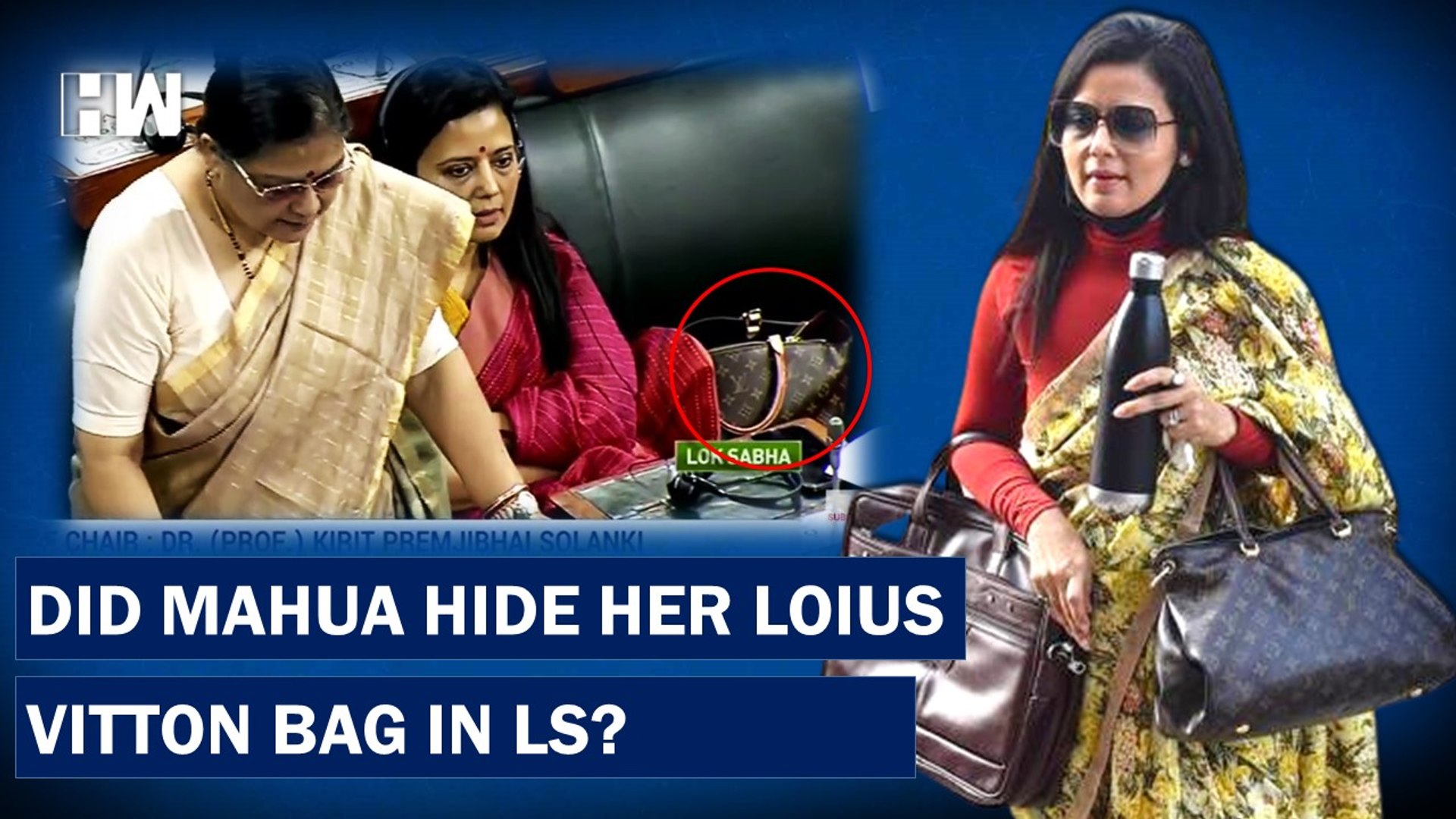 TMC MP Mahua Moitra hides her Louis Vuitton bag during price rise