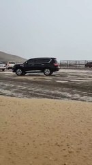 Rain in Umm Ghafa, in the city of Al Ain