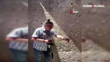 Üzerinde avcı ve av hayvanları resimleri bulunan taş merak uyandırdı