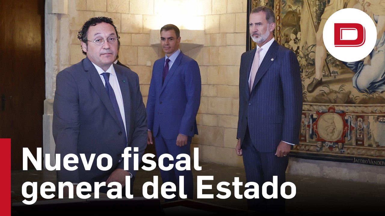 Álvaro García Ortiz promete ante el Rey su cargo como nuevo fiscal general del Estado