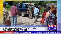 ¡De múltiples balazos asesinan a motociclista en Morazán, Yoro!