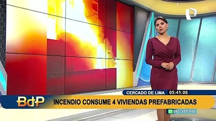 Скачать видео: Incendio en Cercado de Lima: siniestro fue provocado por drogadictos, aseguran vecinos