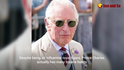 Prince Charles has this bizarre habit of bringing royal furniture wherever he goes