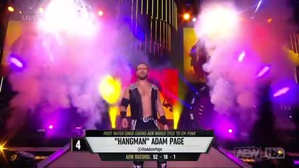 Adam Page entrance: AEW Dynamite, June 8, 2022