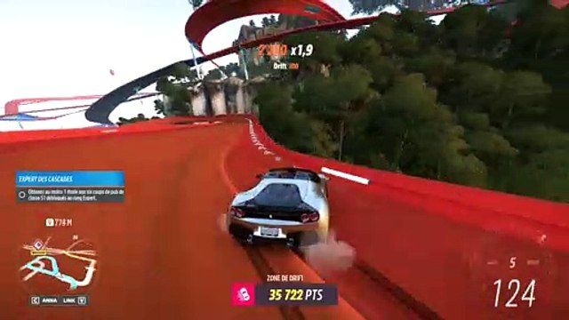 Forza Horizon 5 zone de drift ferrari f50