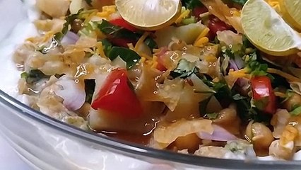 Karachi Ki Mashoor Chatpati Chana Chat _  کراچی کی مشہور چٹ پٹی چنا چاٹ