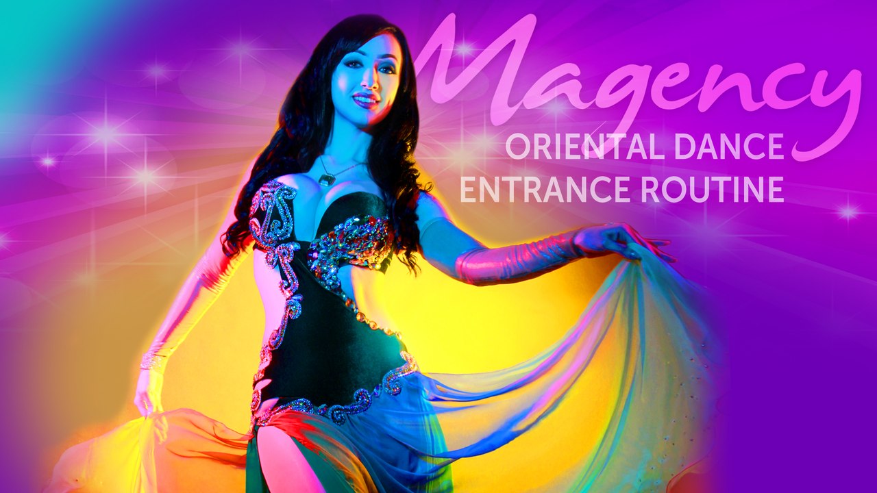 “Magency - The Oriental Dance Entrance Routine" with Shahrzad - belly dance instant video/DVD