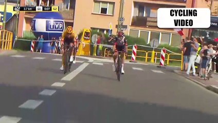 Uphill Sprint Finish | Stage 4 Tour de Pologne