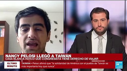 Rafael Piñeros: "En la vida política de Nancy Pelosi Taiwán es un tema central"