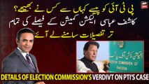 Complete details of Election Commission's verdict on PTI Foreign Funding Case
