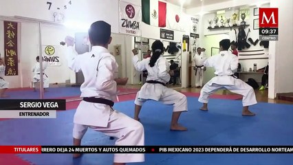 Niños lavan autos para competir en campeonato Panamericano de Karate