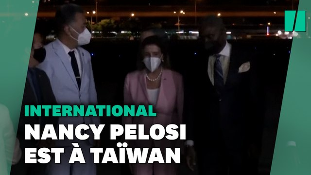 Nancy Pelosi est arrivée à Taïwan malgré les mises en garde de la Chine