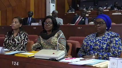 Yamoussoukro : le ministre Bruno Nabagné Koné face aux sénateurs pour expliquer la sécurisation foncière urbaine