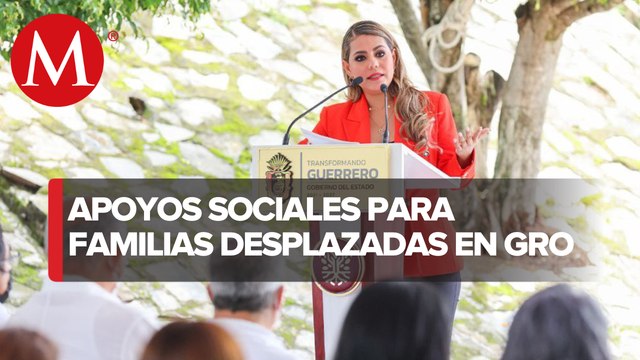 Evelyn Salgado da banderazo a la entrega de apoyos a familias desplazadas en Guerrero