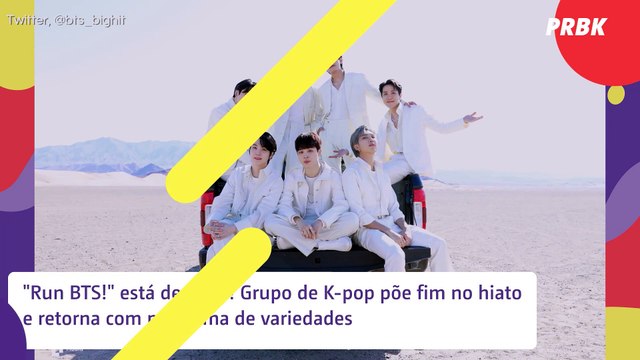BTS põe fim no hiato e volta com programa de variedades