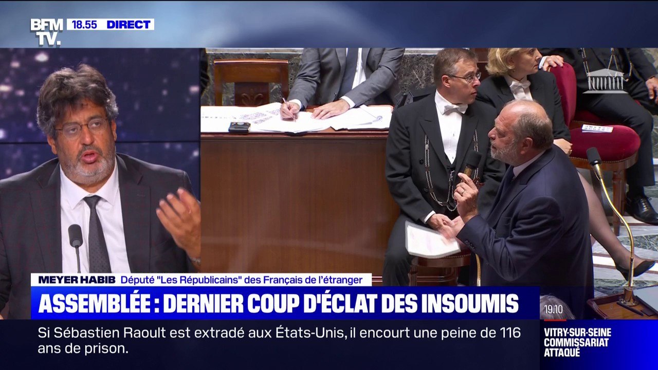 Meyer Habib dénonce "une extrême gauche antisémite" avec un "faux-nez humaniste"