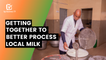 Getting together to better process local milk