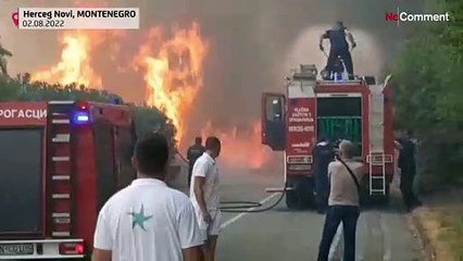 В Черногории бушуют пожары
