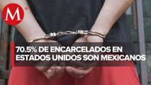 De cada 10 encarcelados en EU 7 son mexicanos
