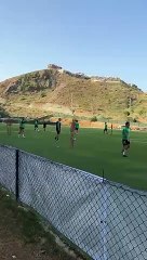 Primer entrenamiento del Betis en Marbella