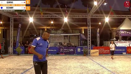3e tour tête-à-tête - Odyssée des Champions de pétanque Montpellier3M 2022