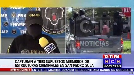 Descargar video: Caen tres presuntos miembros de la MS13 en Villanueva, Cortés