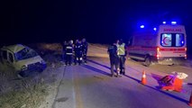 Eskişehir haberleri... ESKİŞEHİR - İki aracın çarpışması sonucu 1 kişi öldü 4 kişi yaralandı