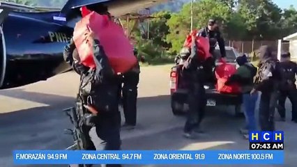 ¡Incautan cargamento de cocaína en Santa Rosa de Aguán, Colón!