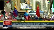 Presidente Nicolás Maduro se reúne con representante de China para América Latina y el Caribe