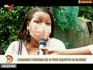Caracas | Ciudadanos consideran que su poder adquisitivo ha mejorado