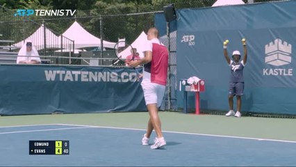 Washington - Daniel Evans remporte le derby anglais