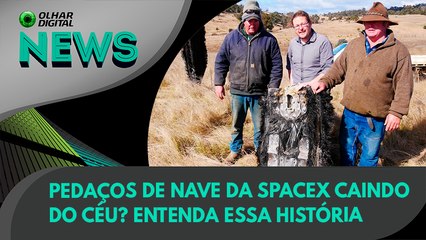 Ao Vivo | Pedaços de nave da SpaceX caindo do céu? Entenda essa história | 02/08/2022 | #OlharDigital