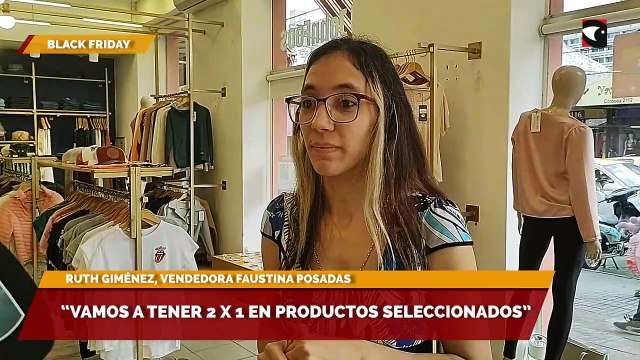 “Vamos a tener 2 x 1 en productos seleccionados”