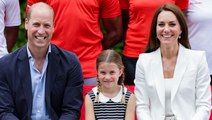 Wie groß die geworden ist: Charlotte begleitet William und Kate zu Sportevent