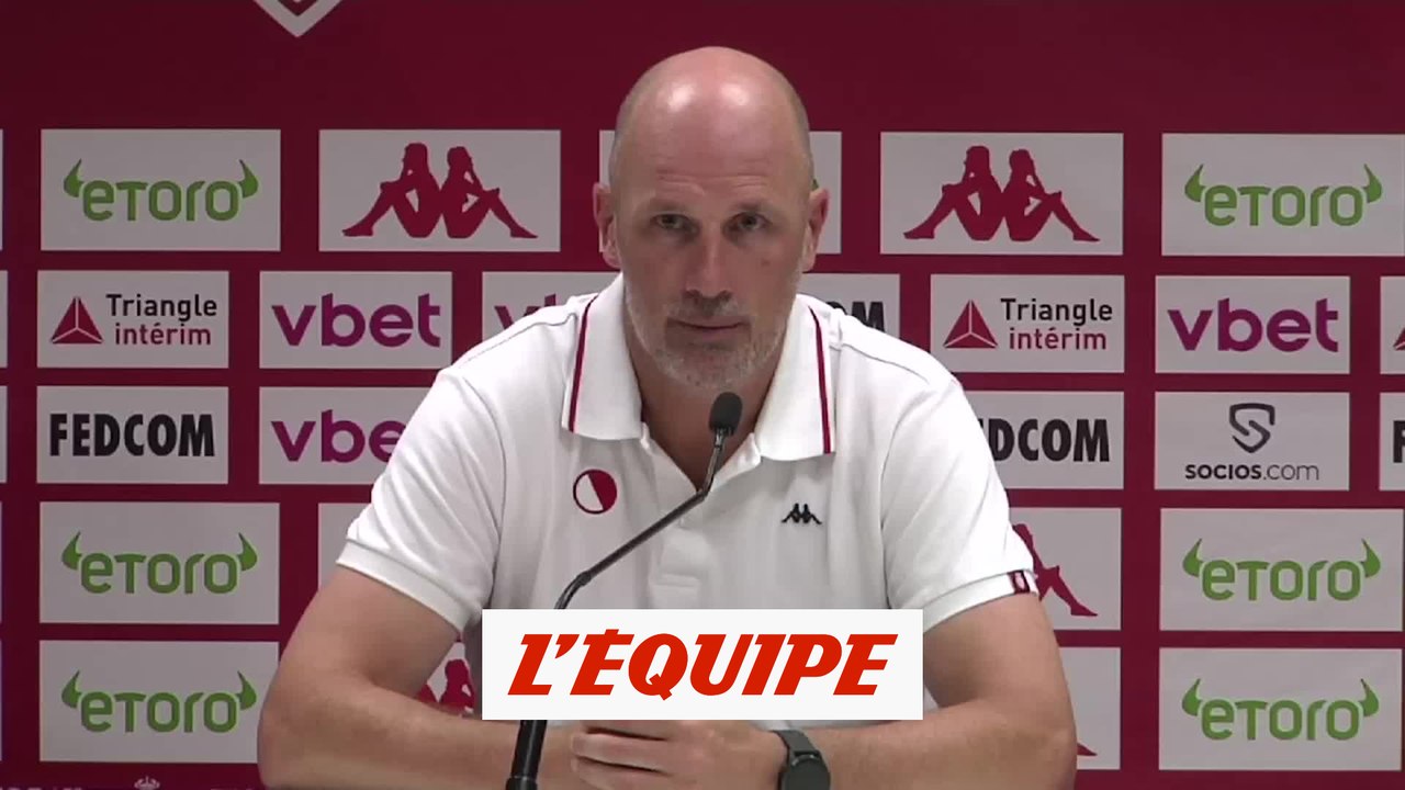 Clement : «On a besoin de plus de chance» - Foot - C1 - Monaco - Vidéo Dailymotion