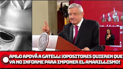 AMLO apoyá a Gatell: ¡Opositores quieren que ya no informe para que ellos se impongan con desinformación y el amarillismo!