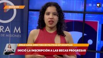 Inició la inscripción a las Becas Progresar