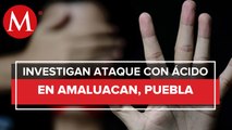 Atacan a mujer con sosa cáustica en Puebla