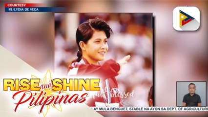 PCSO, nagbigay ng P500-K sa pamilya ni Lydia De Vega