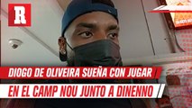 Diogo de Oliveira: 'Será gratificante jugar con Dani Alves en el Camp Nou'
