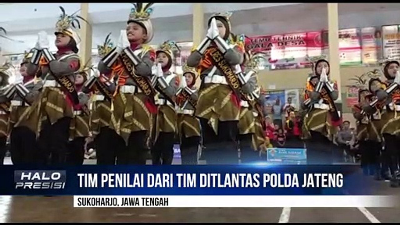 Polisi Cilik Polres Sukoharjo Ikuti Lomba Tingkat Polda Jateng