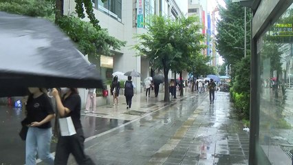 [날씨] 오후까지 산발적 강한 비...남부 '폭염경보'로 강화 / YTN
