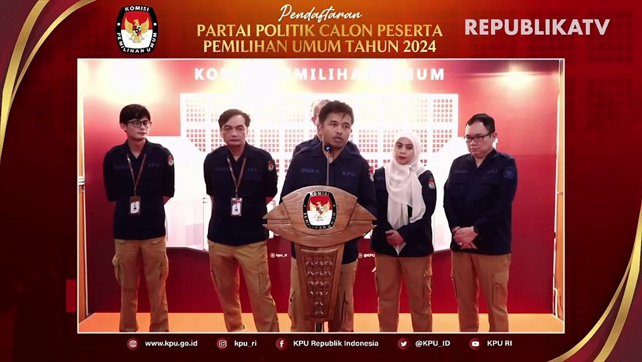 Ini Enam Parpol yang Telah Dinyatakan Lengkap Dokumennya Oleh KPU
