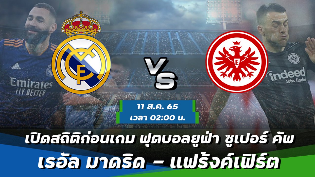 เรอัล มาดริด - แฟร้งค์เฟิร์ต ฟุตบอลยูฟ่า ซูเปอร์ คัพ 2022