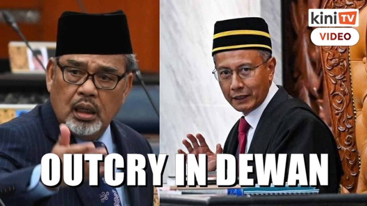 Commotion in the Dewan Rakyat as speaker amends Sosma vote over Tajuddin's 'suspension'