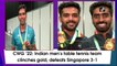 CWG 2022: Indian men's table tennis team clinches gold, defeats Singapore 3-1