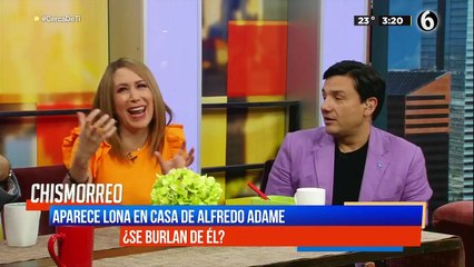 Aparece lona en casa de Alfredo Adame ¿Se burlan de él?