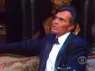 Novela Roda de Fogo (1986) - Renato Villar chantageia Labanca