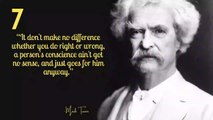 FAMOUS MARK TWAIN QUOTES ABOUT LIFE. WORTH LISTENING TO !