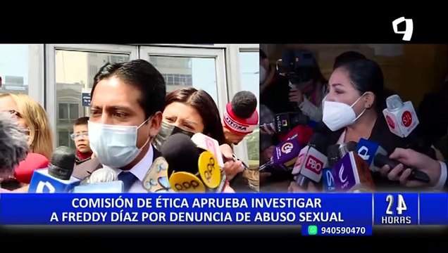 Freddy Díaz: congresista puede continuar con sus labores pese a denuncia por violación
